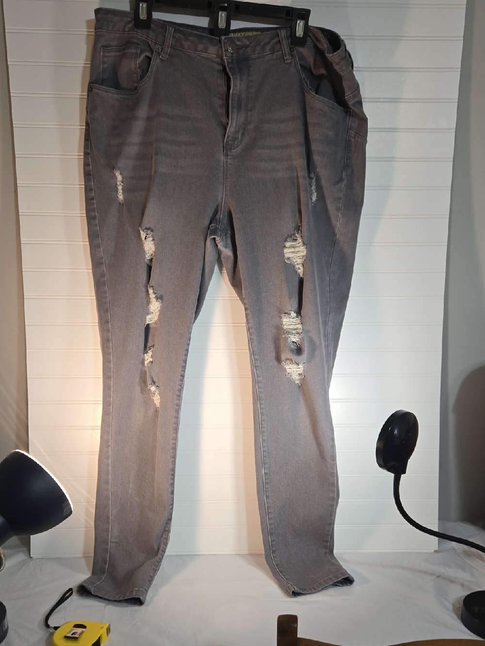 Hybrid & Company Gray Casual Jeans